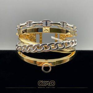 دستبند طلا جدید | دستبند طلا ترکیبی | دستبند طلا خاص | دستبند طلا دخترانه | خرید دستبند طلا
