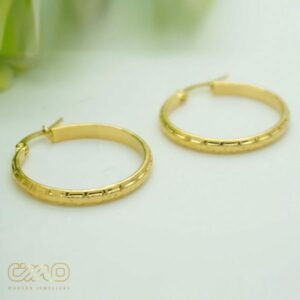 Ring Gold Earrings 1