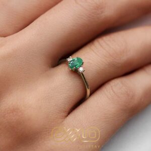 Emerald Gold Ring 1