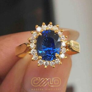 Sapphire Gold Ring 1