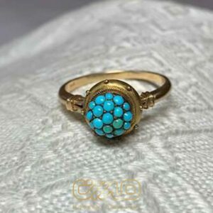 Turquoise Gold Ring 1