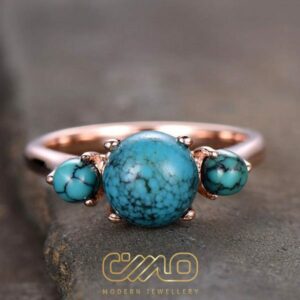 Turquoise Gold Ring 3