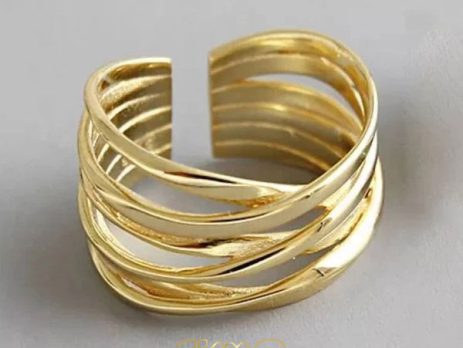 انگشتر طلا ضربدری | انگشتر طلا پهن | انگشتر طلا جدید| انگشتر طلا زیبا | انگشتر طلا دخترانه | انگشتر طلا زرد | انگشتر طلا زنانه