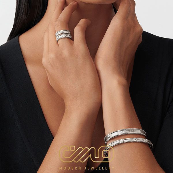 ست کردن دستبند با انگشتر | دستبند طلا ظریف | انگشتر طلا ظریف | انواع دستبند طلا | انواع انگشتر طلا